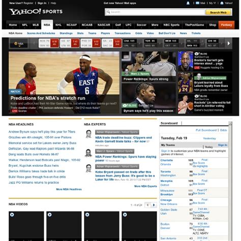 nba on yahoo sports news scores standings|NBA News, video, rumours, scores, stats, standings .